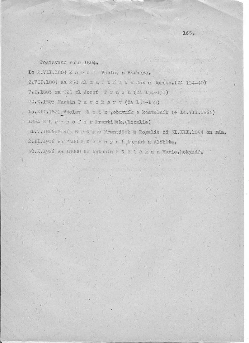 č.p. 165